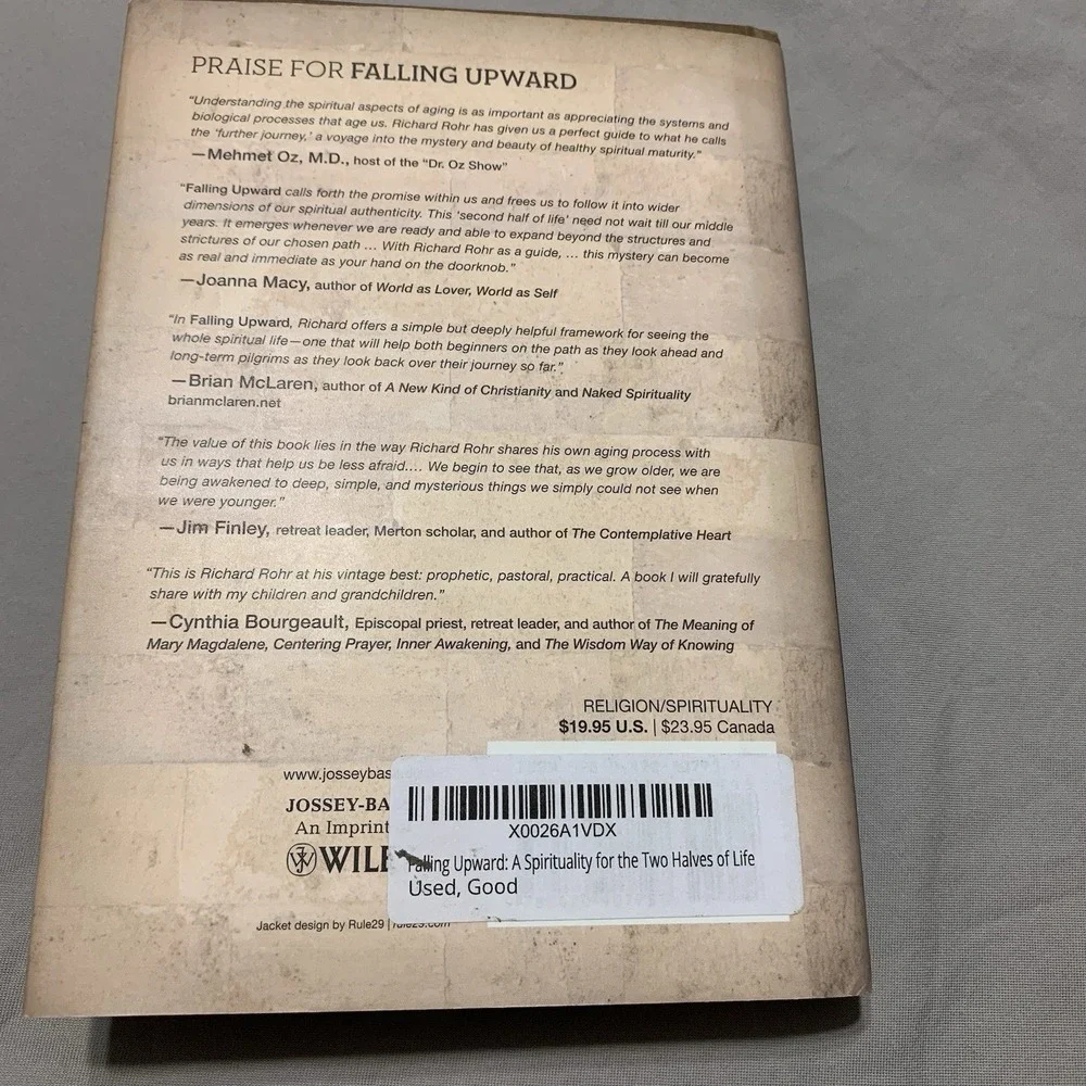 Falling Upward Richard Rohr Hardcover Book‎ Gift